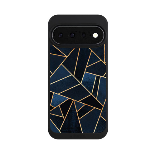Google Pixel 11 Pro XL NIVOpure Imprimé Pierre Or Marine