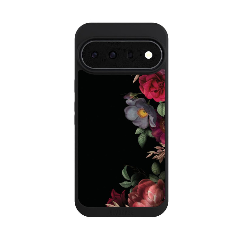 Pixel 11 Pro XL NIVOpure Blumen Auf Schwarz