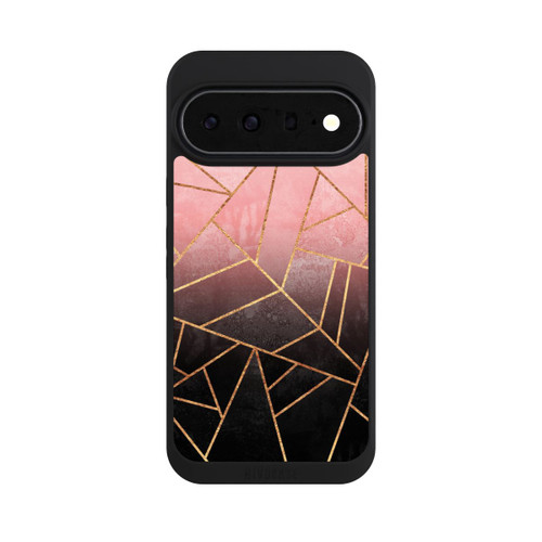 Google Pixel 11 Pro XL NIVOpure Imprimé Pierre Or Rose Et Noir