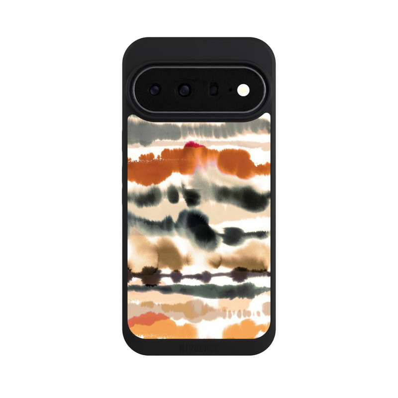 Pixel 11 Pro XL NIVOpure Weiche nautische Aquarelllinien Orange