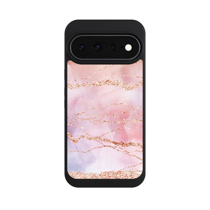 Pixel 11 Pro XL NIVOpure Marmor Girly Rose Look Pailleté