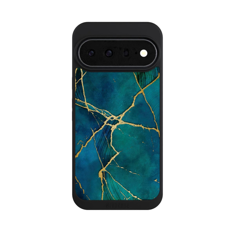 Pixel 11 Pro XL NIVOpure Mineralischer Glamourlook Blaugold