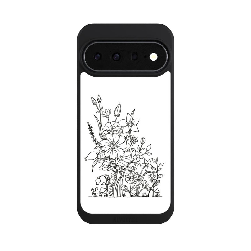 Pixel 11 Pro XL NIVOpure Blumen Linienkunst