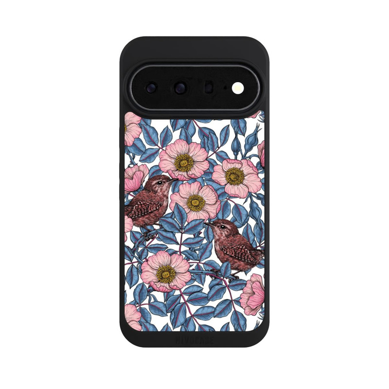Pixel 11 Pro XL NIVOpure Zaunkönige und Wildrosen