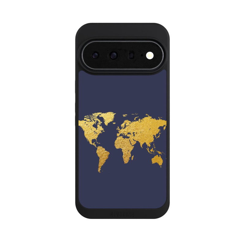 Pixel 11 Pro XL NIVOpure Carte du monde en or