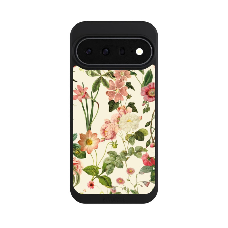Pixel 11 Pro XL NIVOpure Fleurs sauvages sur jaune clair