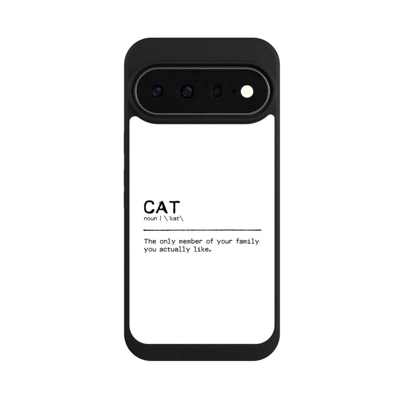Pixel 11 Pro XL NIVOpure Zitat Katzenfamilie (englisch)