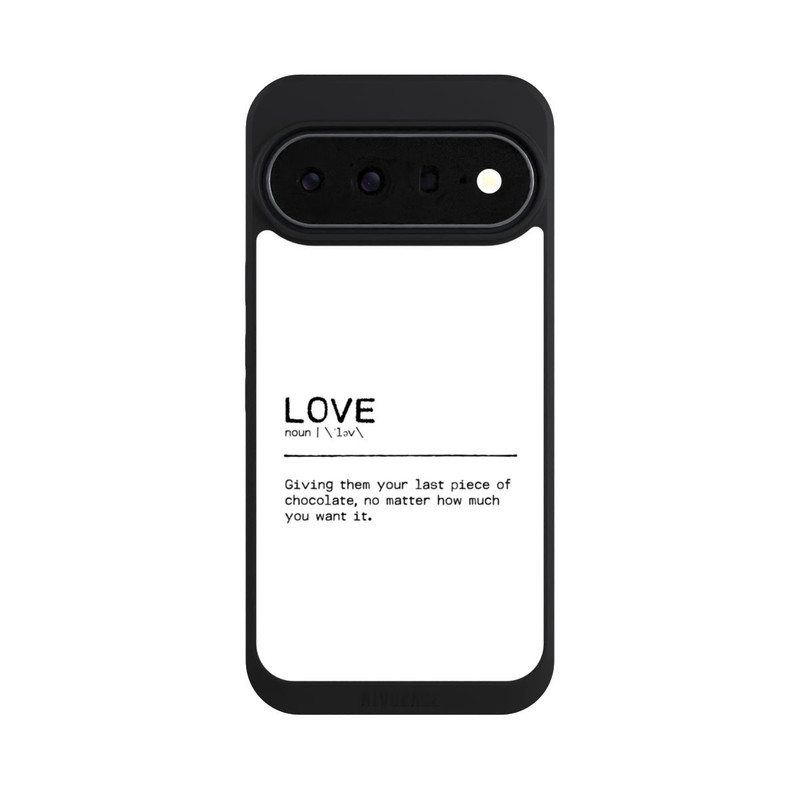 Pixel 11 Pro XL NIVOpure Citation Love Chocolate (anglais)