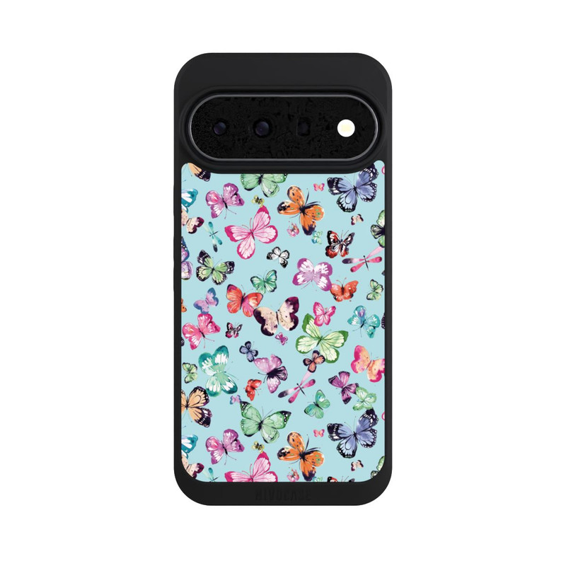 Pixel 11 Pro XL NIVOpure Papillons Rose Orange Bleu