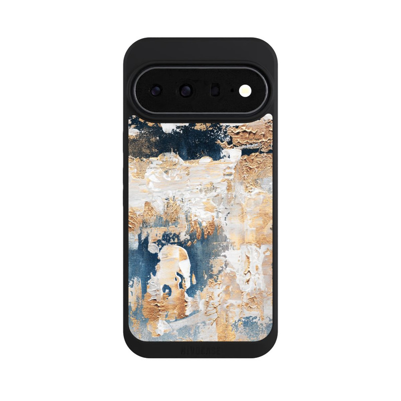 Pixel 11 Pro XL NIVOpure Abstraktion Blau und Gold