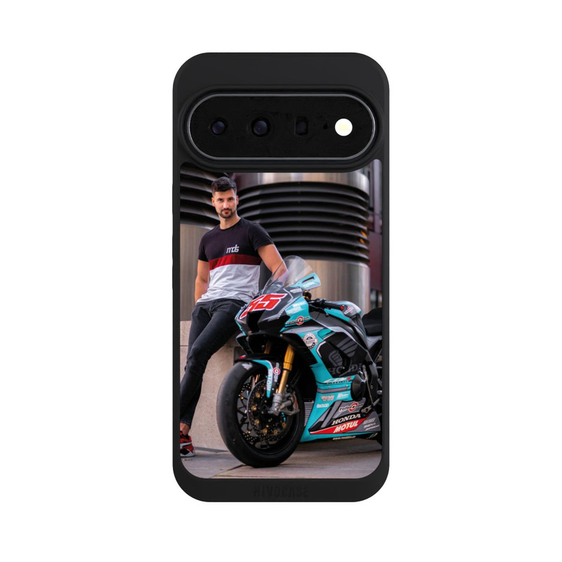 Pixel 11 Pro XL NIVOpure Blaues Motorrad - MDS