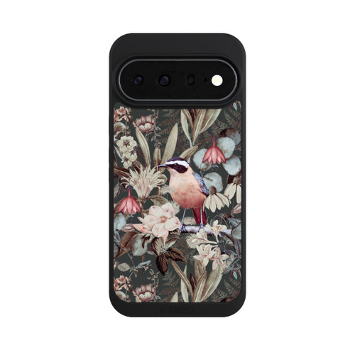 Google Pixel 11 Pro XL NIVOpure Oiseau orange à motif de fleurs vintage