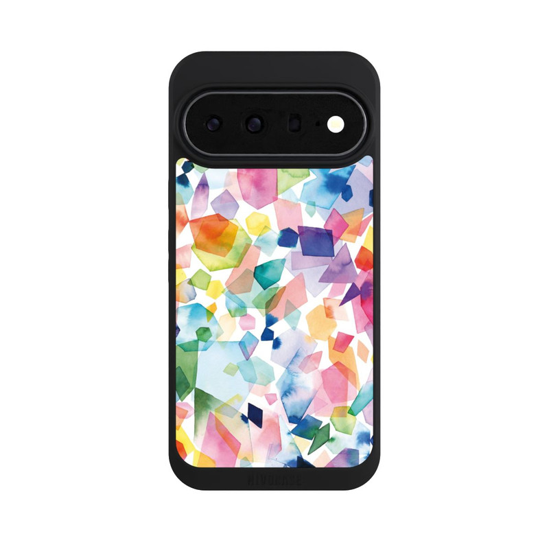 Pixel 11 Pro XL NIVOpure Bunte Aquarelledelsteine ​​und Diamanten
