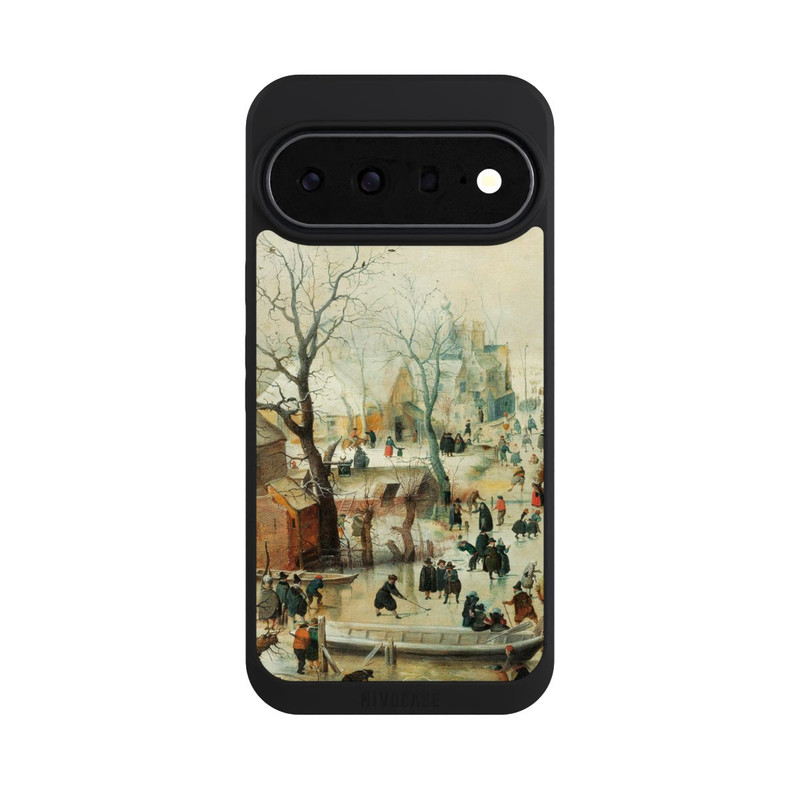 Pixel 11 Pro XL NIVOpure Winterlandschaft mit Schlittschuhläufern - Hendrick Avercamp
