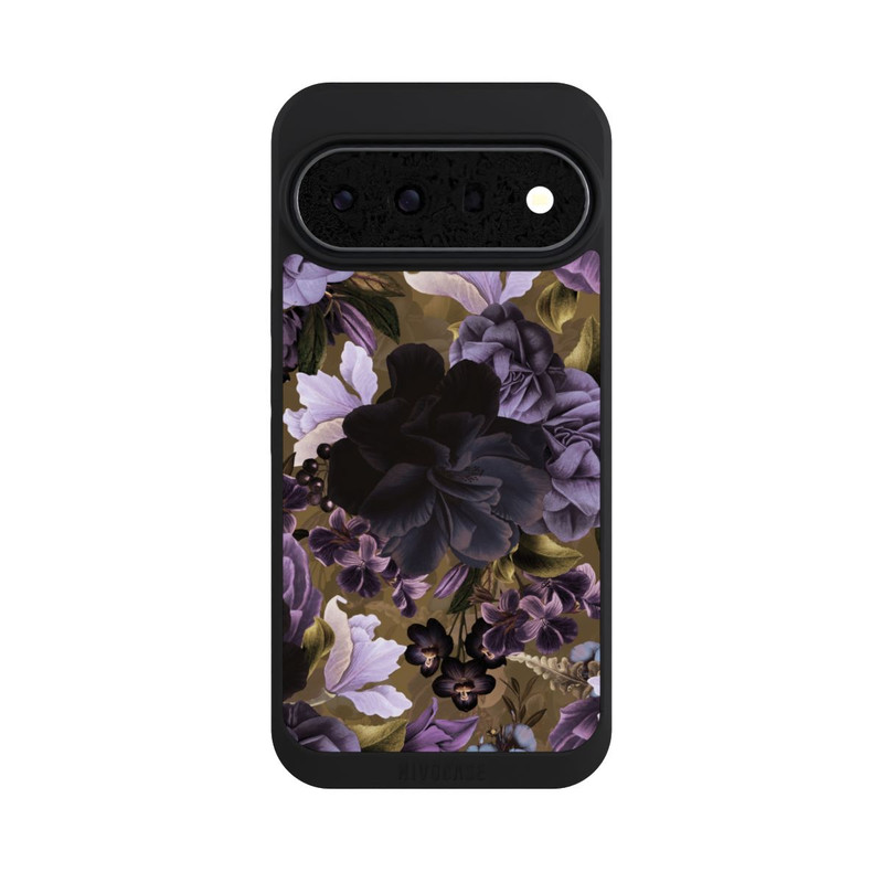 Pixel 11 Pro XL NIVOpure  Lila und goldene Vintageblumen