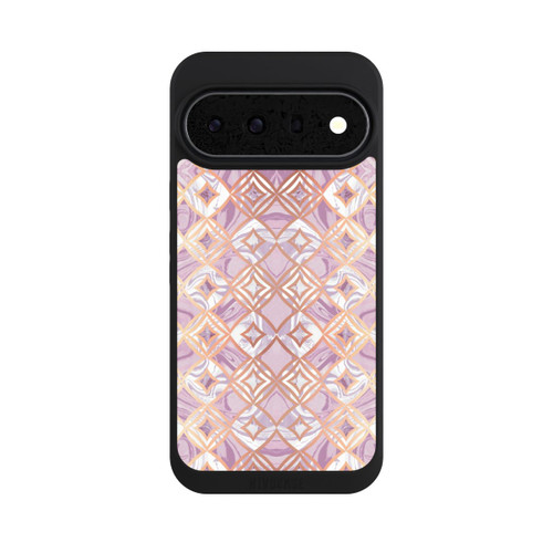 Google Pixel 11 Pro XL NIVOpure Rosa-goldene rhombische Marmorfliesen