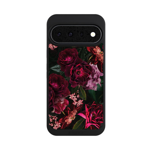 Google Pixel 11 Pro XL NIVOpure Fleurs rouge foncé et roses