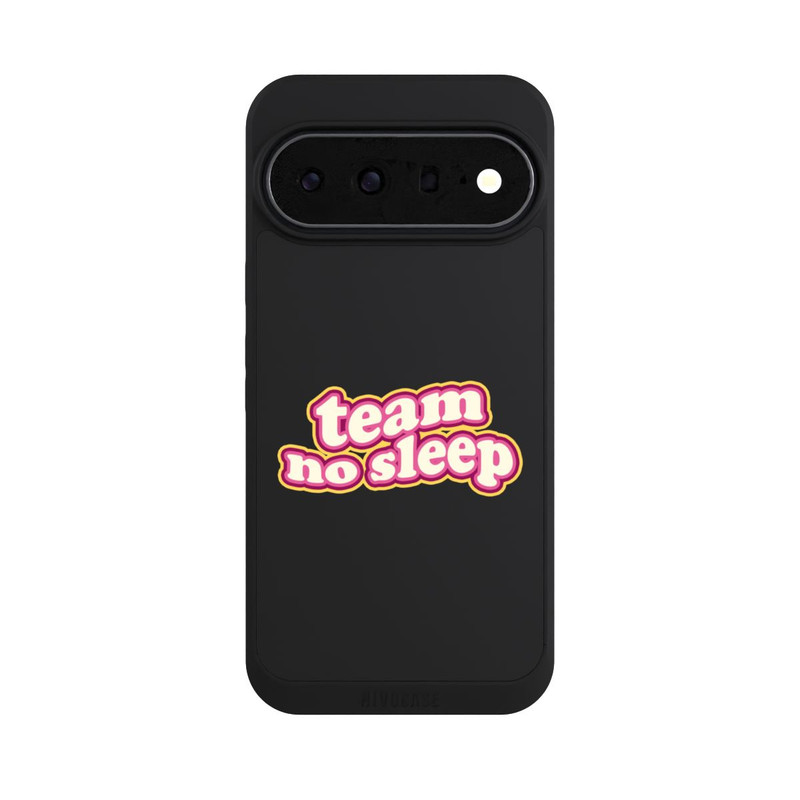 Pixel 11 Pro XL NIVOpure Team No Sleep 70s Transparent