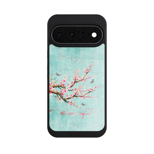 Google Pixel 11 Pro XL NIVOpure Motif d'arbre en fleurs de cerisier bleu