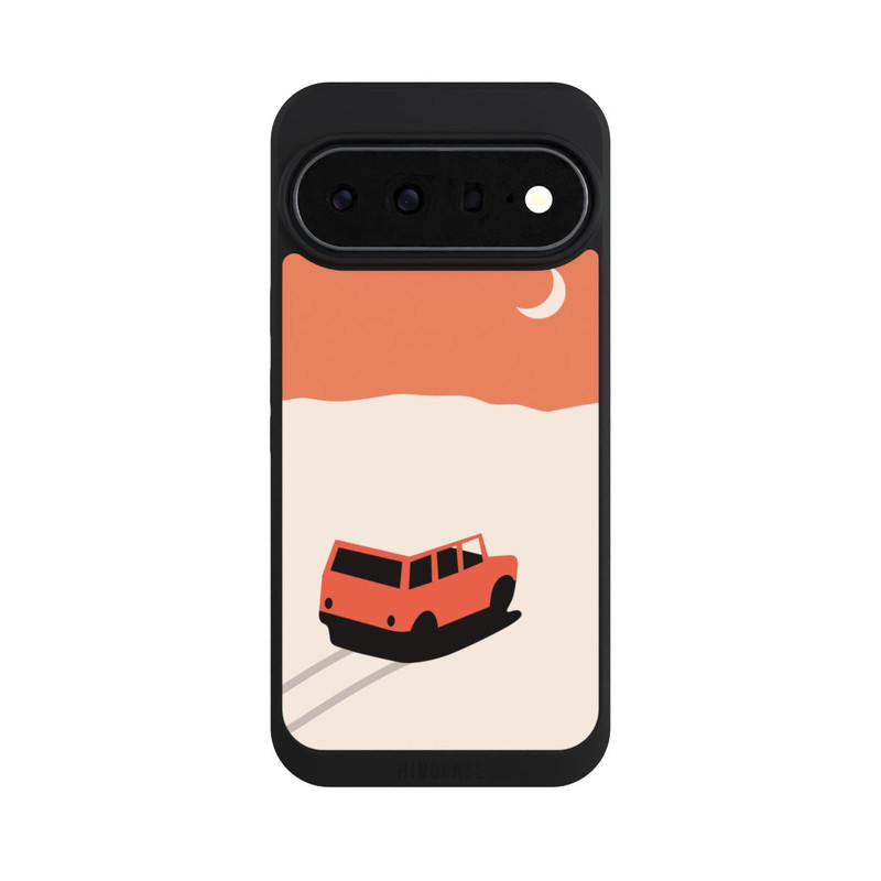 Pixel 11 Pro XL NIVOpure Voiture dans le désert