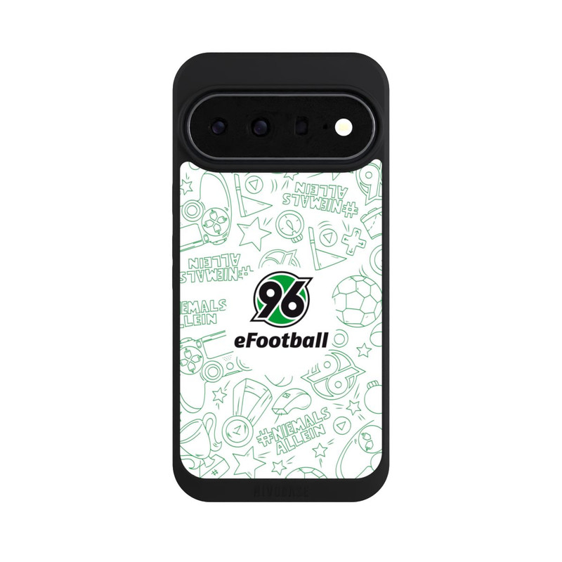 Pixel 11 Pro XL NIVOpure Hannover 96 Football Pattern Design White