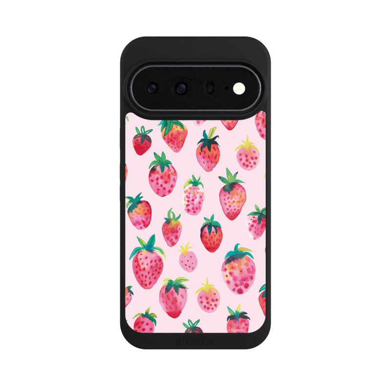 Pixel 11 Pro XL NIVOpure Aquarell Erdbeeren