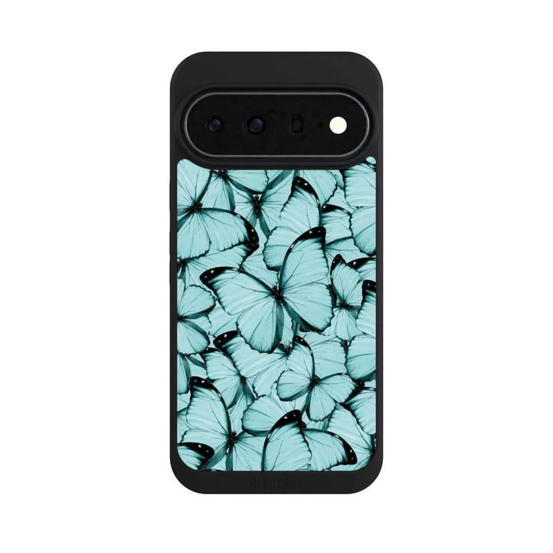 Pixel 11 Pro XL NIVOpure Teal Schmetterlinge