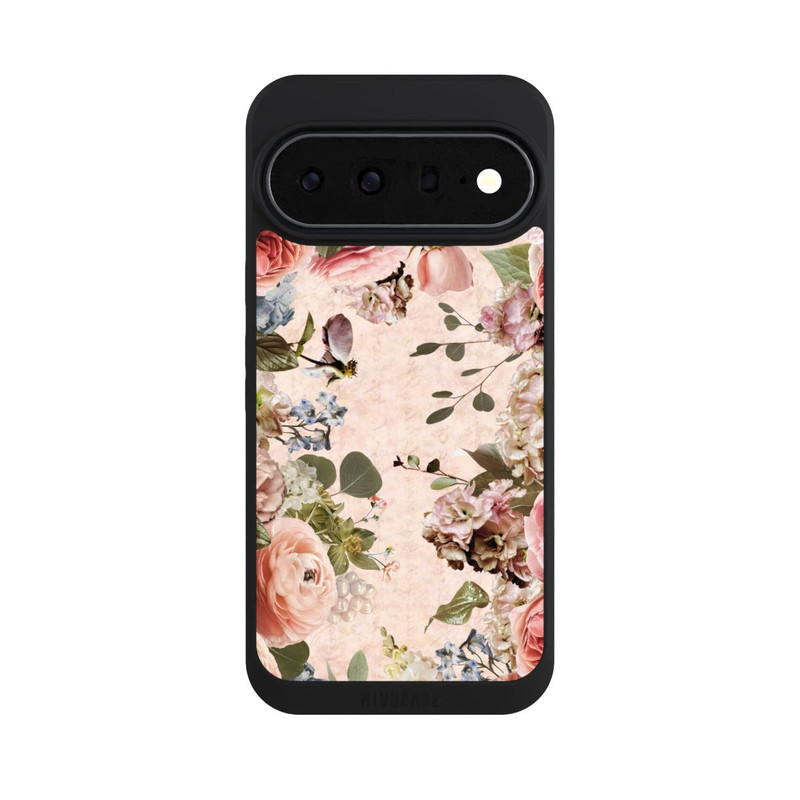 Pixel 11 Pro XL NIVOpure Blumenrahmen Pfingstrosen Pastell