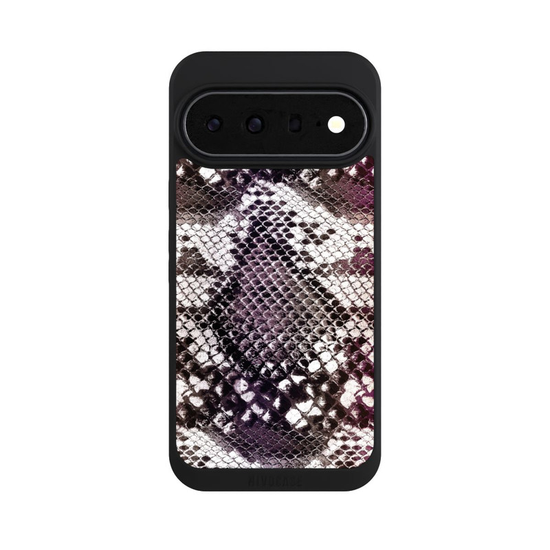 Pixel 11 Pro XL NIVOpure Burgunderfarbenes Schlangenhaut-Muster