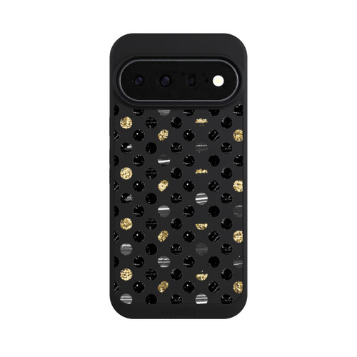 Google Pixel 11 Pro XL NIVOpure Gold Schwarz Polka Dots