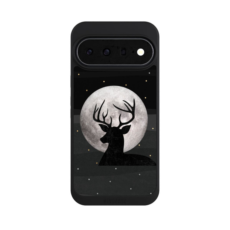 Pixel 11 Pro XL NIVOpure Cerf et lune en argent
