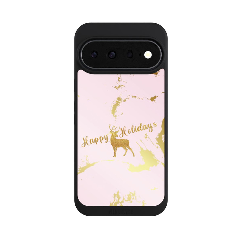 Pixel 11 Pro XL NIVOpure Happy Holidays Reindeer Gold