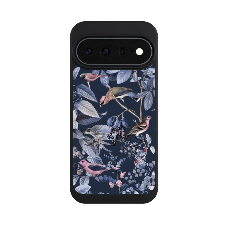 Pixel 11 Pro XL NIVOpure Vögel und Beeren blau