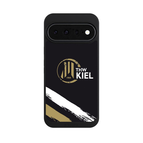 Google Pixel 11 Pro XL NIVOpure THW Kiel Logo und Streifen Gold