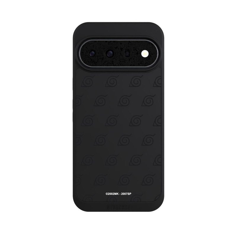 Pixel 11 Pro XL NIVOpure Konoha Pattern Noir sur Fond Transparent
