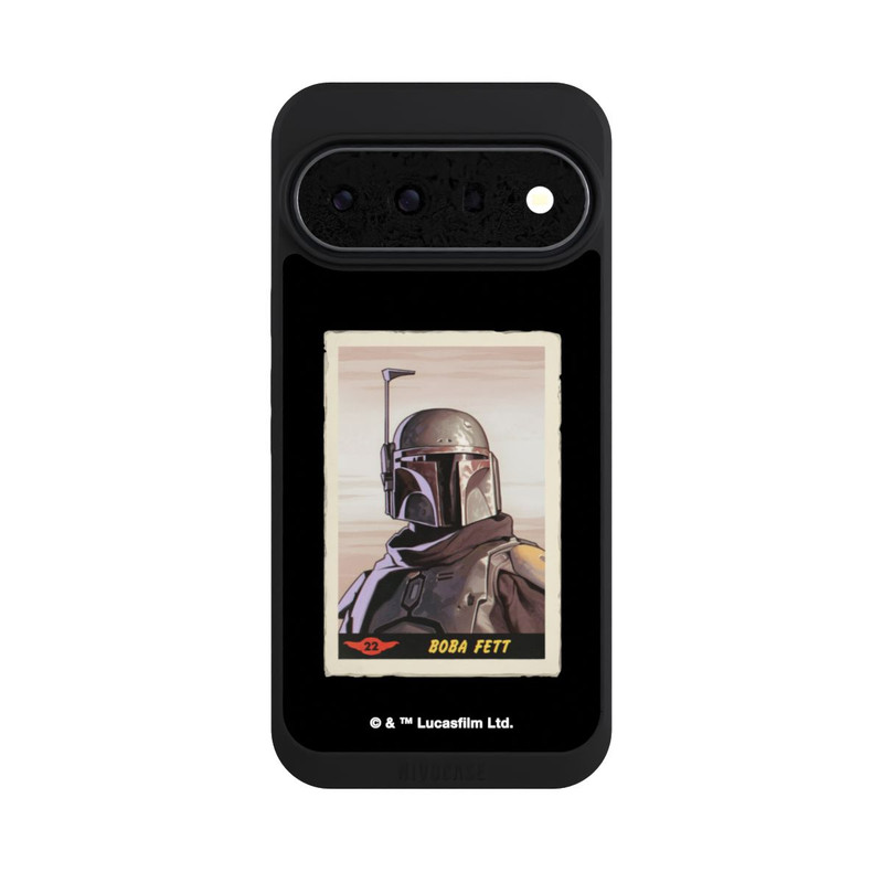 Pixel 11 Pro XL NIVOpure Boba Fett Badges Schwarzer Hintergrund