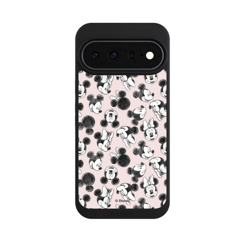 Google Pixel 11 Pro XL NIVOpure Minnie &amp; Mickey aux multiples visages rose