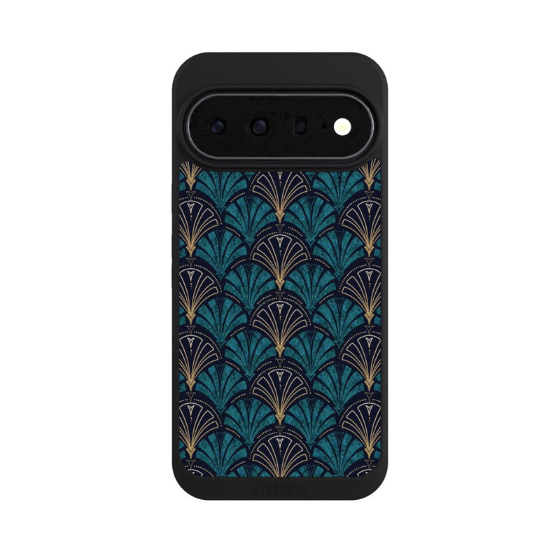 Pixel 11 Pro XL NIVOpure Art Deco Aquamarin Gold