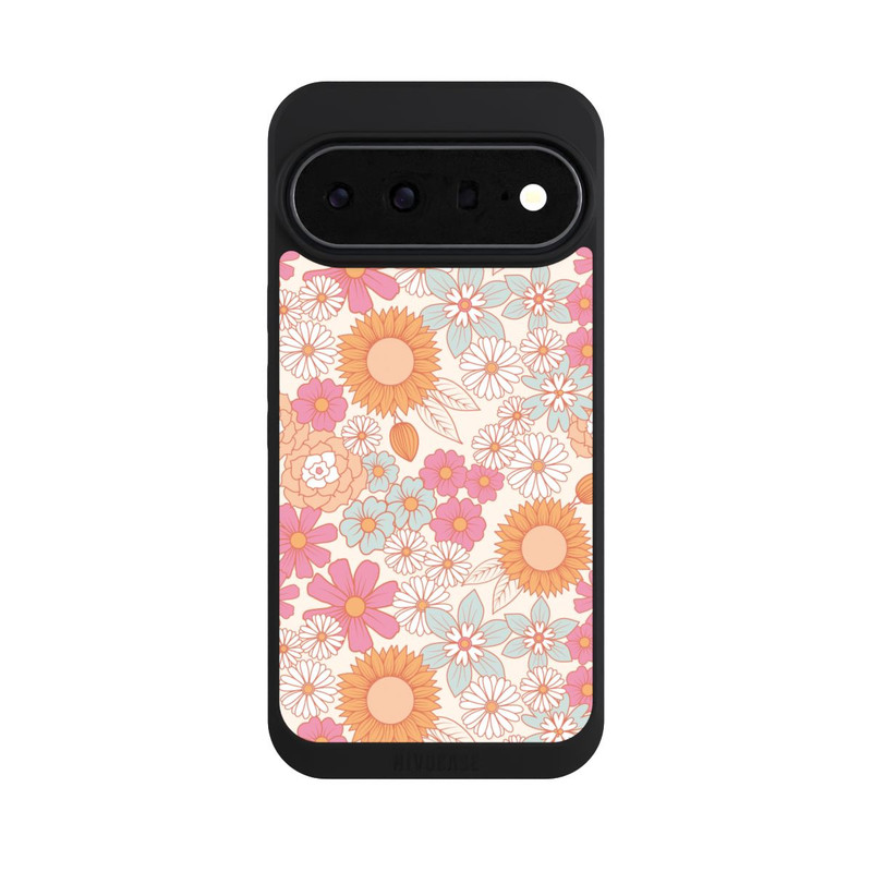 Pixel 11 Pro XL NIVOpure Fleurs Bohémienne Rétro 1