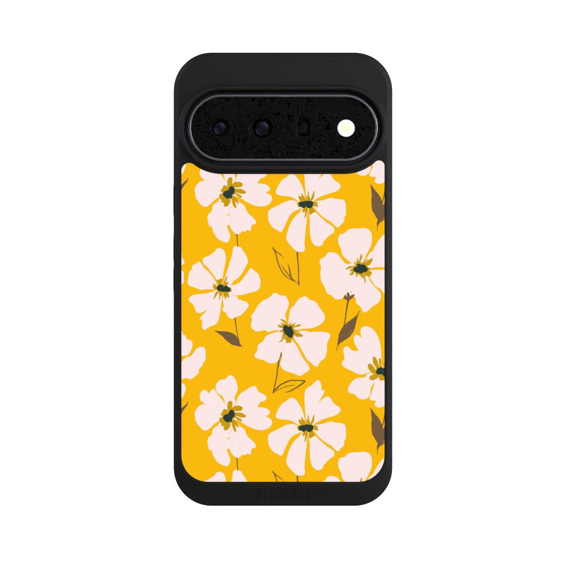 Pixel 11 Pro XL NIVOpure Blumenwiese auf Gelb Ocker
