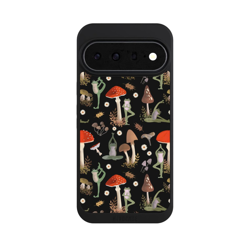 Pixel 11 Pro XL NIVOpure Yoga-Frösche mit Pilzen
