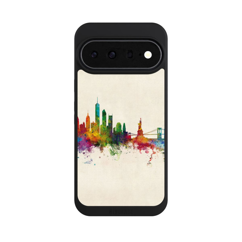 Pixel 11 Pro XL NIVOpure New York Skyline V2 Vintage Hintergrund