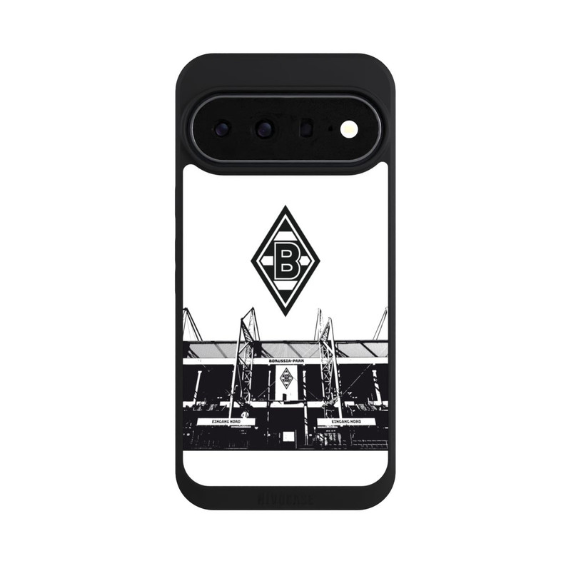 Pixel 11 Pro XL NIVOpure Borussia-Park Schwarz und Weiß