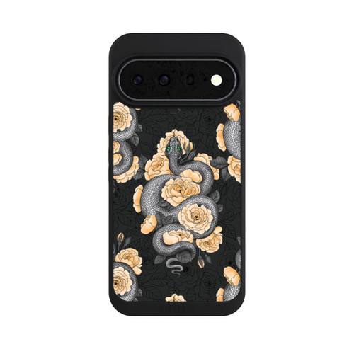 Google Pixel 11 Pro XL NIVOpure Serpent et fleur jaune
