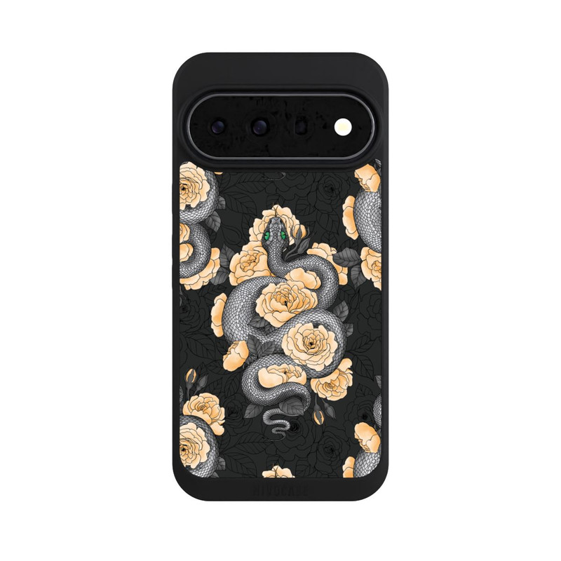 Pixel 11 Pro XL NIVOpure Schlange und gelbe Blume