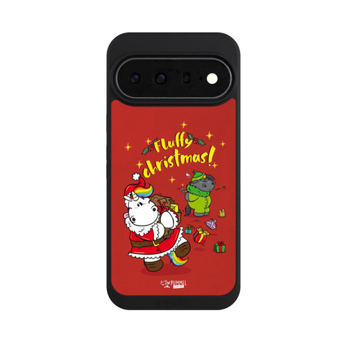 Google Pixel 11 Pro XL NIVOpure Pummeleinhorn Fluffy Christmas Rot
