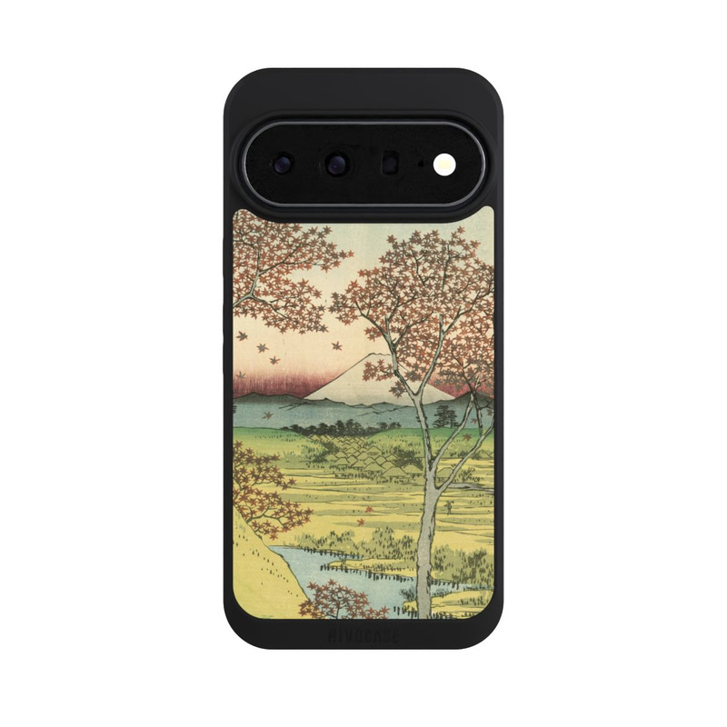 Pixel 11 Pro XL NIVOpure Hügel der Dämmerung in Meguro Utagawa Hiroshige