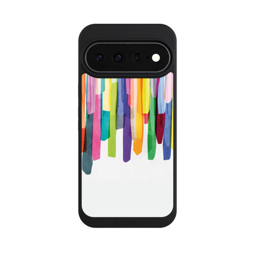 Google Pixel 11 Pro XL NIVOpure Bunte Streifen Weißer Hintergrund