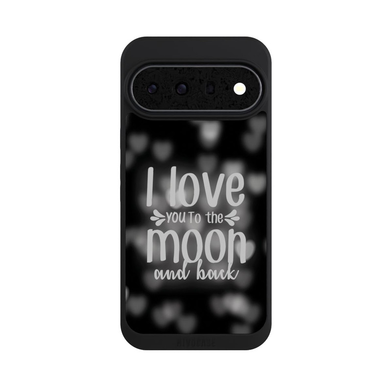 Pixel 11 Pro XL NIVOpure I Love You to The Moon And Back Black Hearts