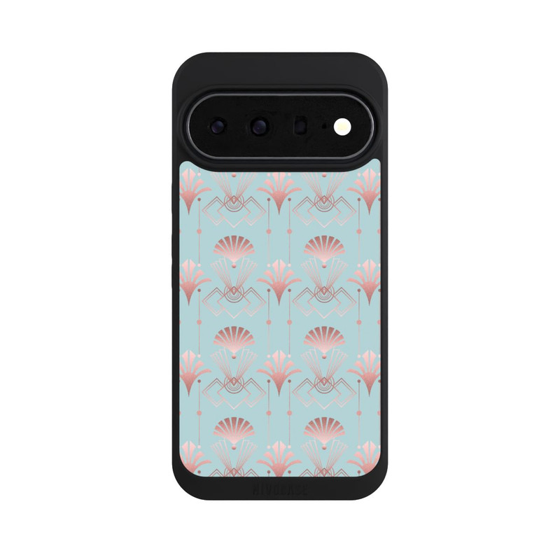 Pixel 11 Pro XL NIVOpure Art Deco Rose Gold Elegance Blue
